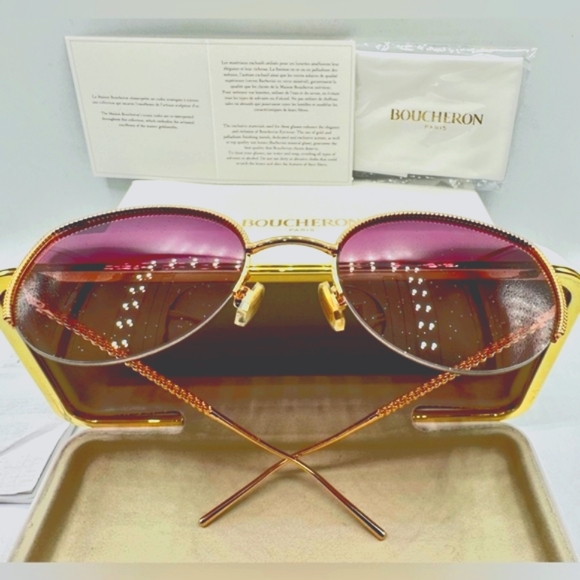 🏆Boucheron18K Gold Pplated BC0097S 003 ‼️Made In France ! - Picture 3 of 16